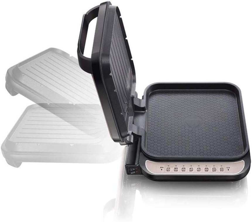 Electric Pancake Machine, Double-Sided Heating Baking Pan, Easy to Clean, Covered with Non-Stick Coating, for Any Breakfast Lunch Snacks