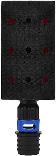 Miniatura 6 de Bloque de lijado Lijadora de mano 4.921 x 2.756 in Bloque de lijado al vacío de polvo Extracción de polvo de mano Lijado Molienda Bloque de esponja