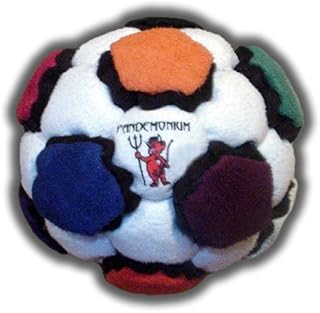 Pandemonium Footbag Prometheus 44 Panels Hacky Sack pro Bag Pellets & Iron weigthed at 60g