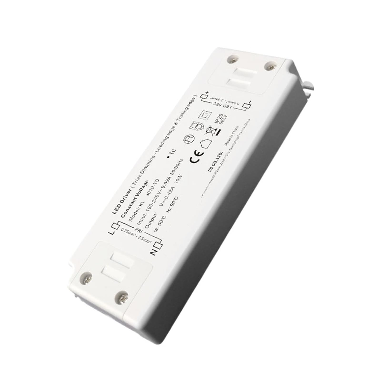 Alimentation pour lampe LED 12V 10W avec driver thyristor gradable
