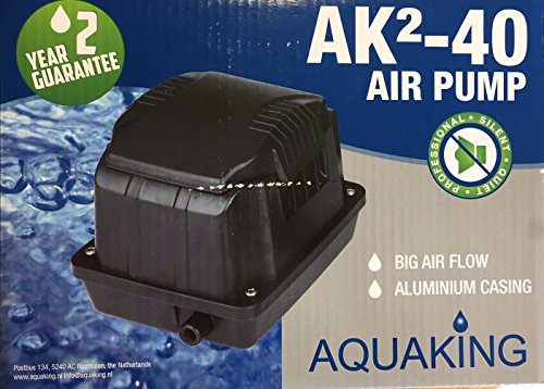 Preisvergleich Produktbild Aquaking Luftpumpe AK²40 Koiteich Belüftung Aquarium Sauerstoffpumpe