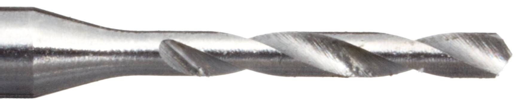 Dormer A720 HSS-E High Speed Cobalt Micro Drill Bit with 118 Degree Point, Diameter 0.22 mm, 10 Piece, Bright Finish - Image 2