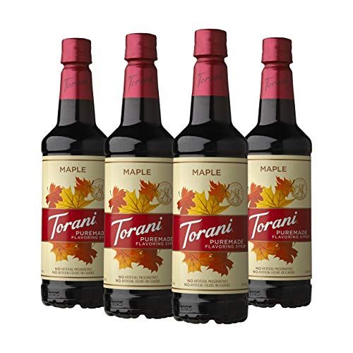 Image of Torani Puremade Syrup, Maple, 25.4 Ounces (Pack of 4)