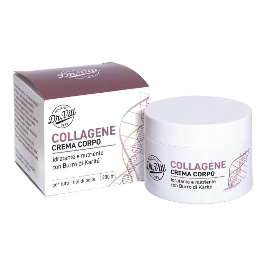 Dr. Viti Colágeno crema corporal elástica que alivia la piel seca y devuelve la firmeza