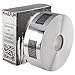 Produktbild NAILFUN - 1 Rolle (500 Stück) selbstklebende SILBER SQUARE-Form Modellier Schablonen Modellierschablonen für die künstliche Fingernagel-Modellage