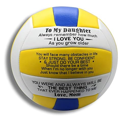 Uloveido An Meine Tochter Volleyball für Mädchen Cover
