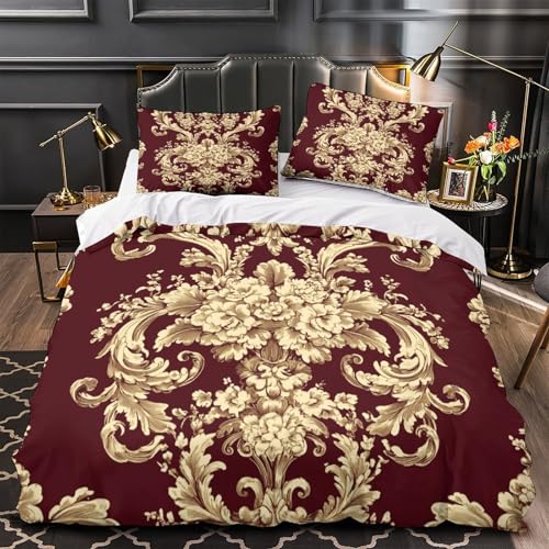 Housse de couette microfibre haut de gamme parure de lit imprimée en 3D