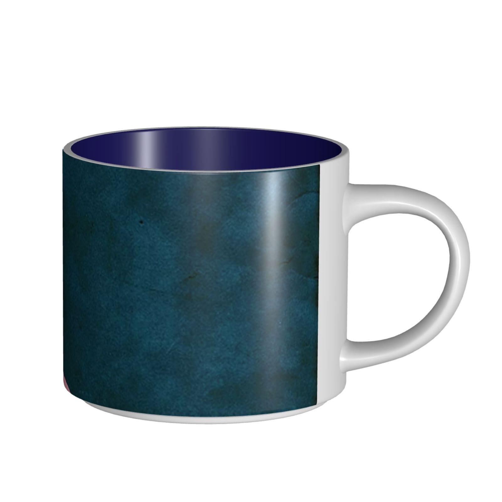 Halloween Flamingo Hexenhut bedruckte große Kapazität Keramik Tassen Kaffeetasse