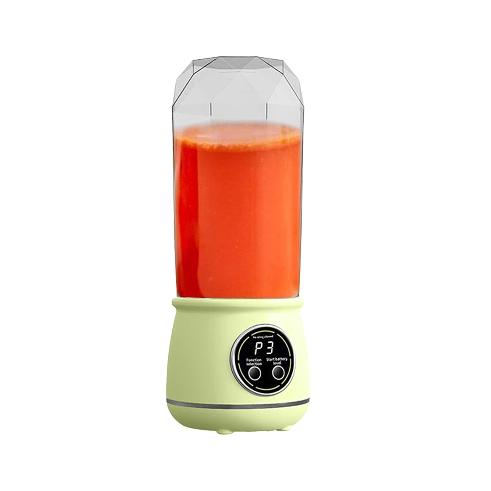 Préparateur de shakes personnel sans fil étanche en verre 550ml