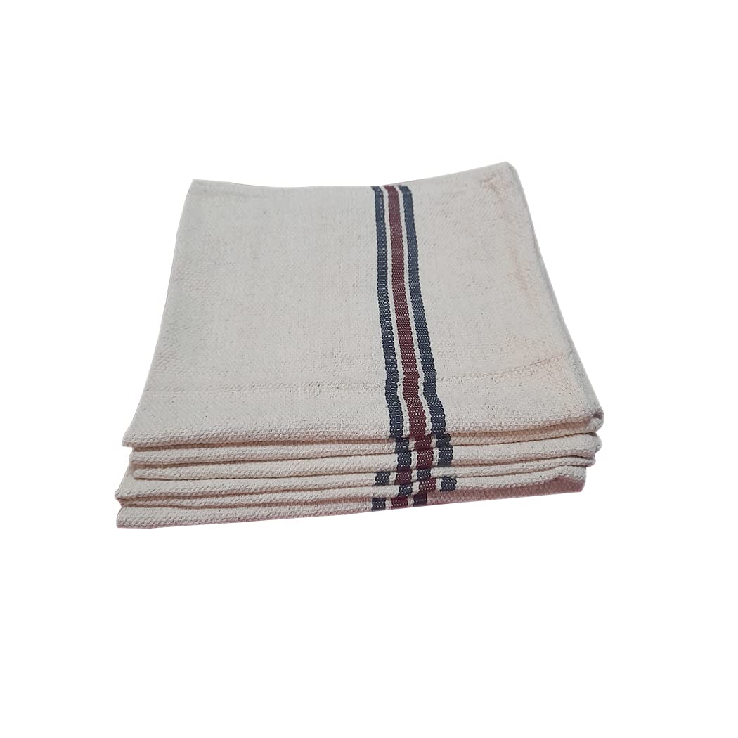 Cloud7 Cotton Floor Cleaning Duster Cloth Mop Pocha (Off White, Large Size, 24"x24" inch) - Pack of 4 (B09P6MJ397) Amazon Price History, Amazon Price Tracker