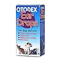 Otodex Cat and Dog Ear Drops - kills mites removes wax 14ml