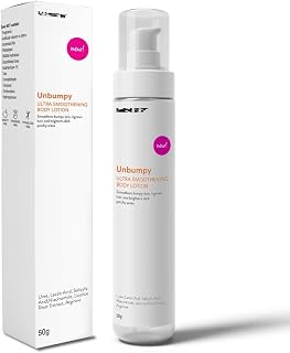 QURA Farmistry Unbumpy Smoothening Body Serum | Exfoliates KP/Bumpy Skin, Reduces Ingrown Hair & Body Acne, Brightens Dark Patches | 10% Lactic Acid 10% Urea 2% Salicylic Acid | 50gm