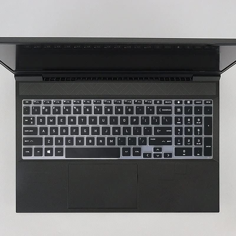 Saco Silicone Skin Keyboard Cover Compatible for HP Victus 16.1-inch FHD Gaming Laptop 16-E1062AX - Launch Year 2022 - Black (B0B77411WW) Amazon Price History, Amazon Price Tracker