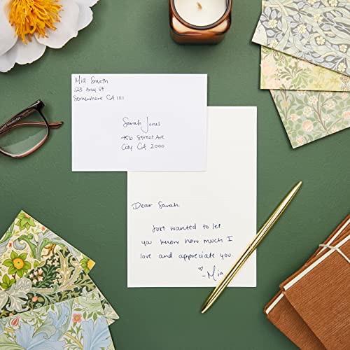 The Gifted Stationery Note Cards with Envelopes - 36 Pack, 5 x 3.5 In, Floral Pattern - Blank Inside Thank You Cards for All Occasion & Stationery Set - Image 3