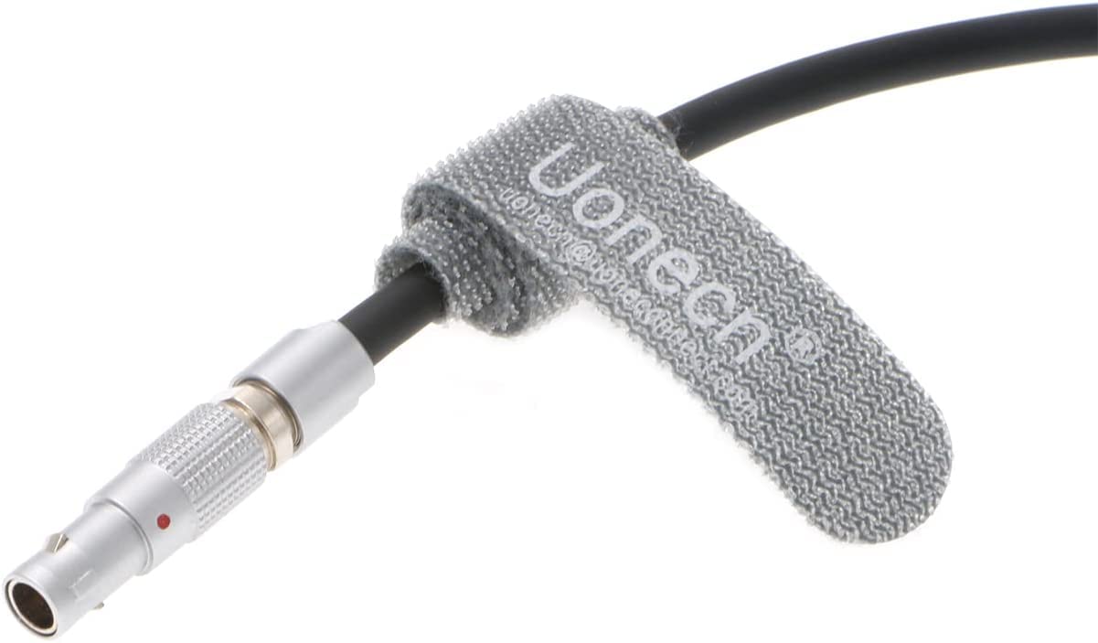 Uonecn Kabel audio do Z-CAM E2-S6 prosty 00B 5-pinowy męski na stereo TRS 3,5 mm żeński