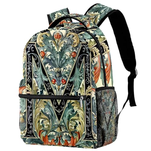 Sac à dos d'école pour filles et garçons avec porte-bouteille de voyage