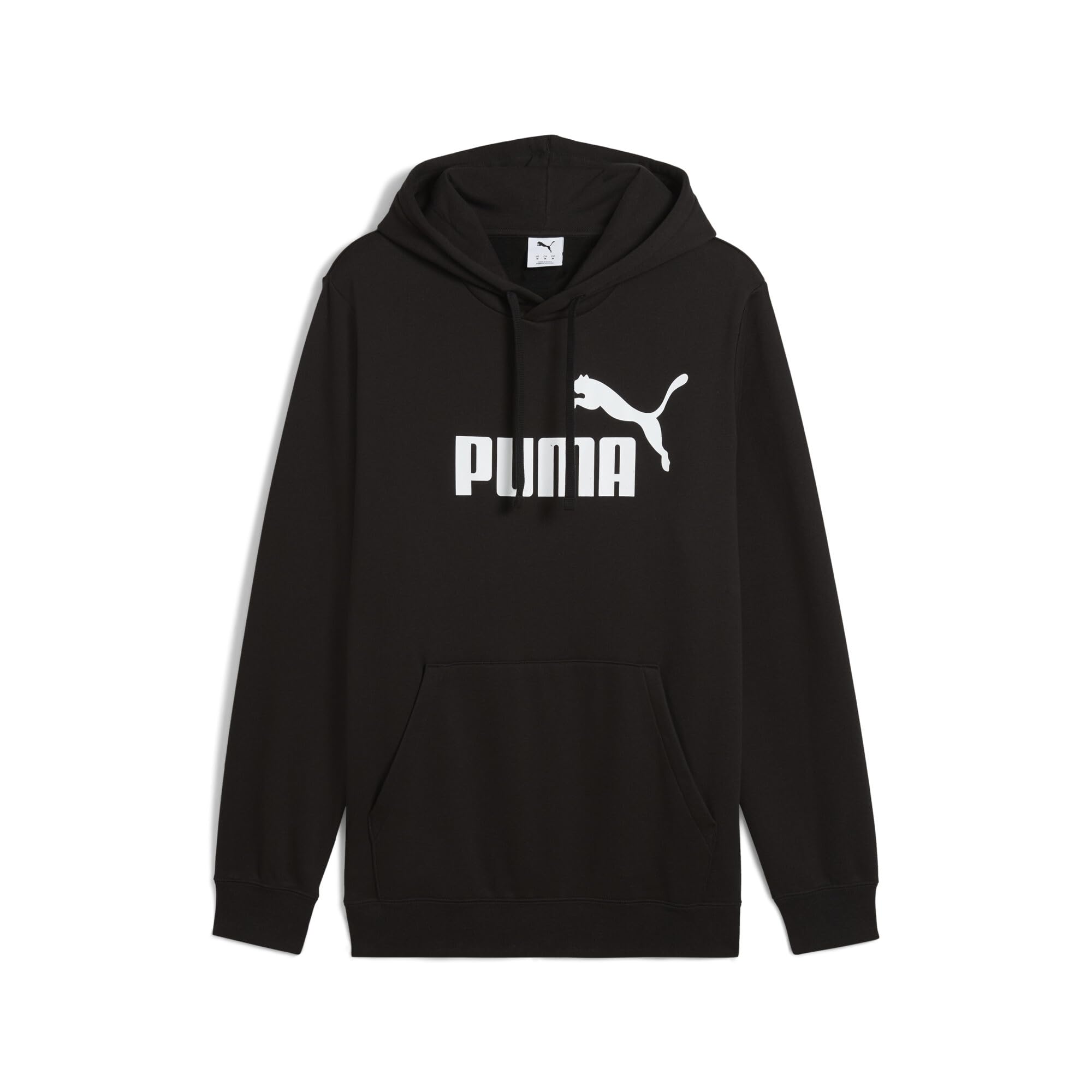 PUMA Mens No. 1 Logo Fl Hoodies, Puma Black, L EU