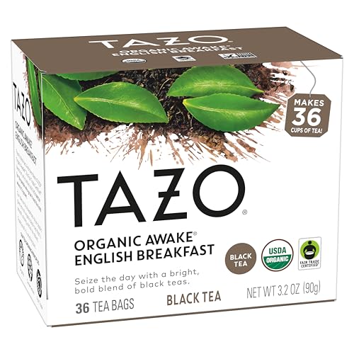 Tazo 68814414 Organic Awake English Breakfast Black Tea thumb #1