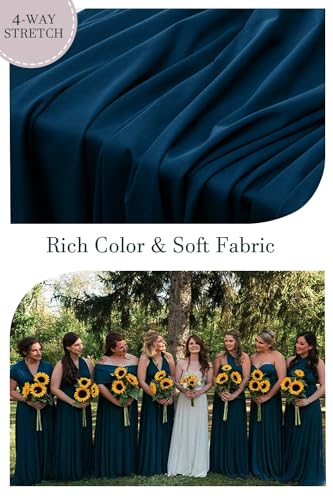 Image of 72styles Infinity Dress with Bandeau, Convertible Bridesmaid Dress, Long, Plus Size, Multi-Way Dress, Twist Wrap Dress