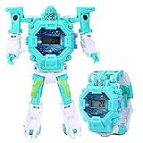 toywatch velvety white 【Easy to Deformation】Simple operation to transform, all fours and head can be rotated in different angles, it can be turned into multiple positions and enhance your child's creativity