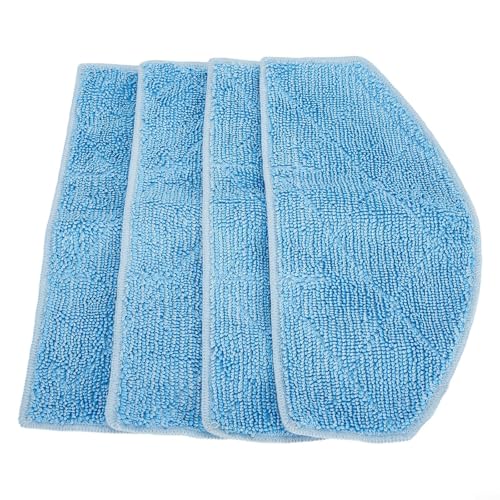 Mop Cloth Pads For Tikom G8000 Pro for Honiture G20 Vacuum Cleaner, Dry And Wet Usage Mop Cloths Pad Floor Cleaning Replacement Accessories(4pcs)