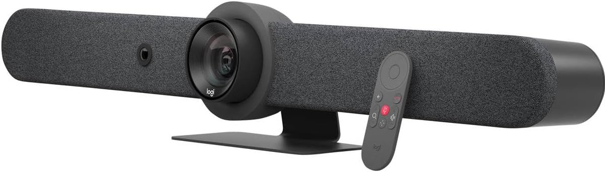 Logitech Rally Bar All-in-One Video Bar (Graphite, TAA Compliant)