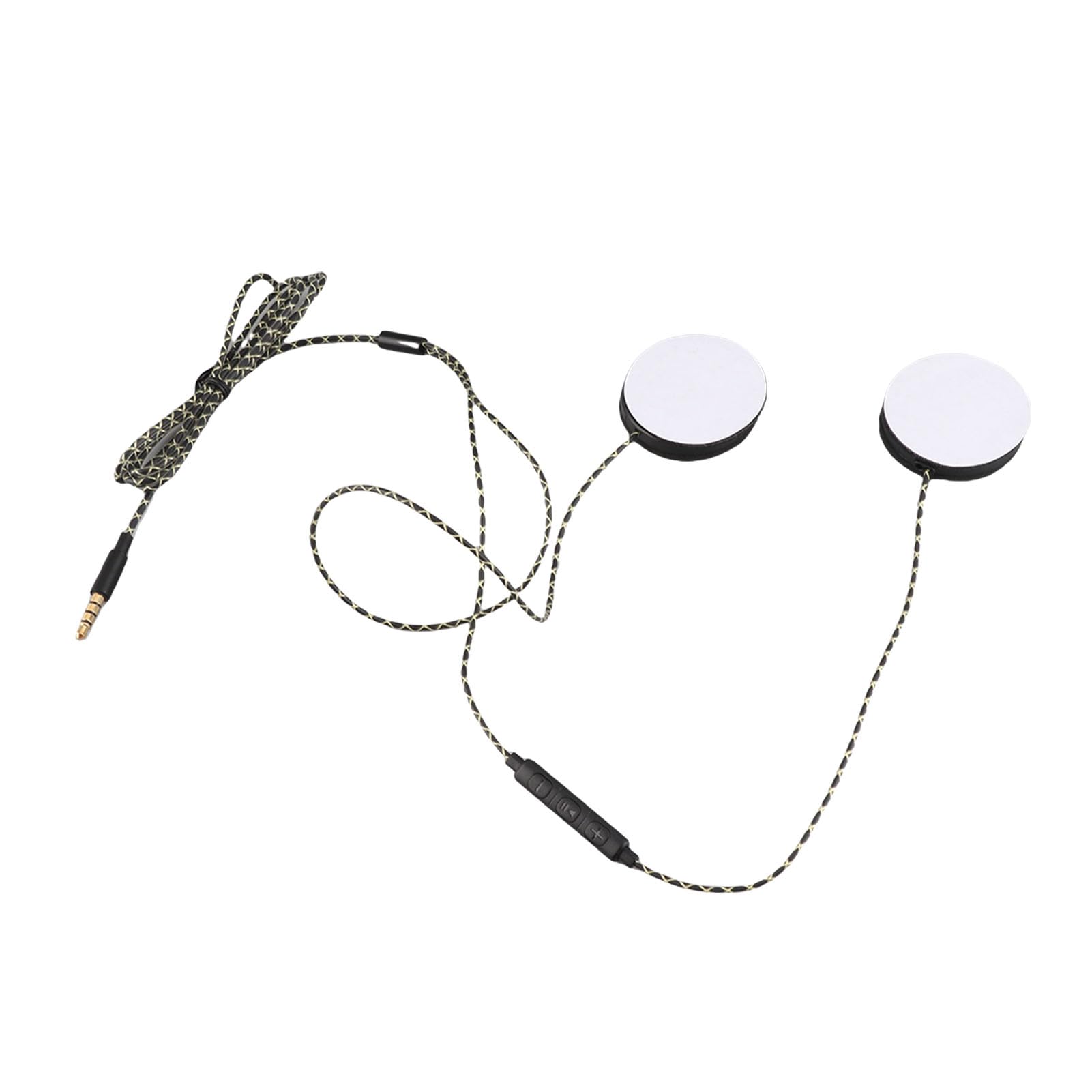 KIMISS Cuffie per motociclette 3,5 mm, cuffie per cuffie casco per motociclette con qualità del suono eccezionale, funzione di chiamata a mani libere, comodo indossare