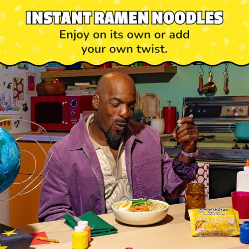 Image of Maruchan Ramen Noodle Soup, Creamy Chicken Flavor - Japanese-Style Instant Noodles, Quick & Easy Meal for Students & Busy Families - 3 Oz. (24 Pack)