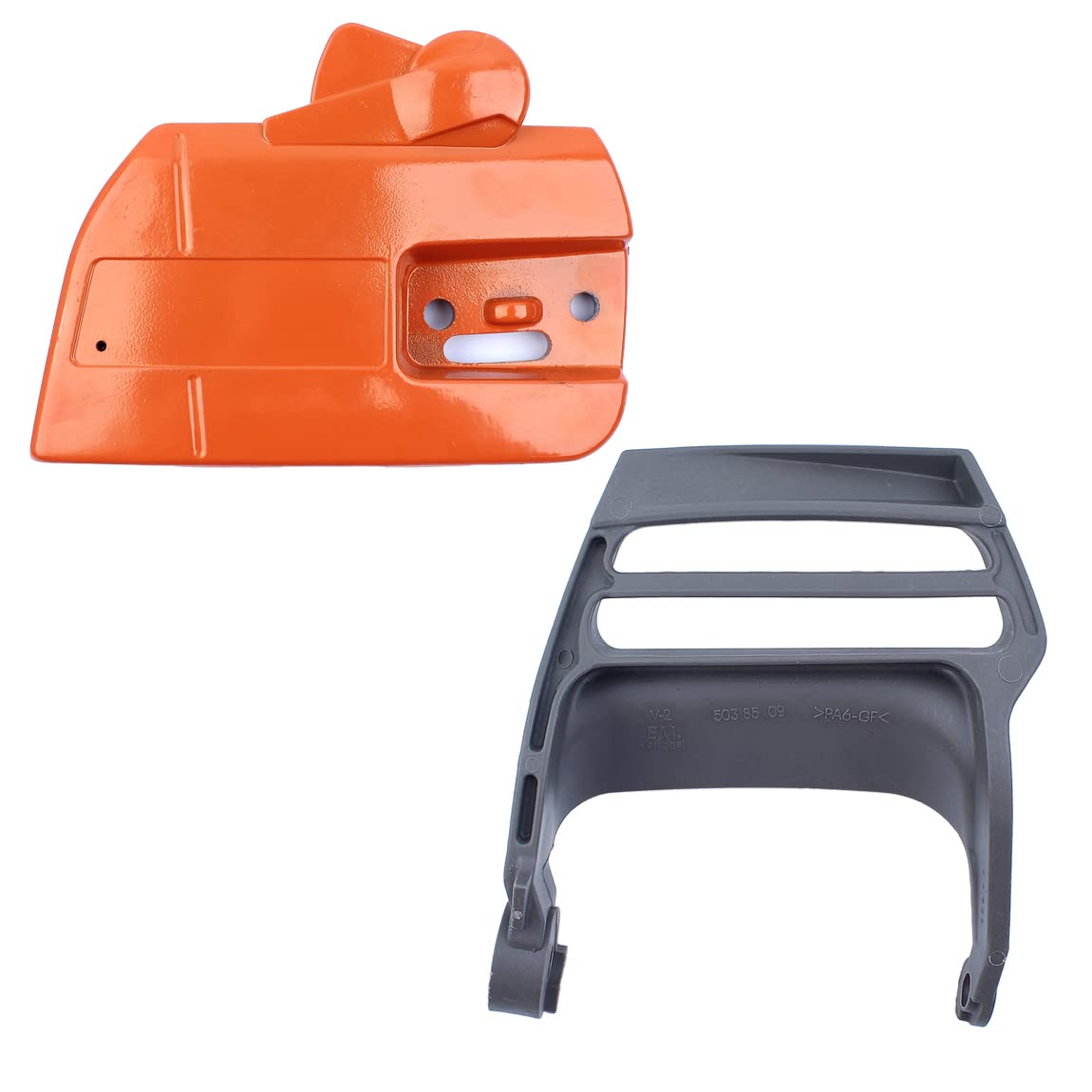 Haishine Chain Brake Handle & Clutch Cover Kit For Husqvarna 346XP, 340, 345, 350 Chainsaws - Orange
