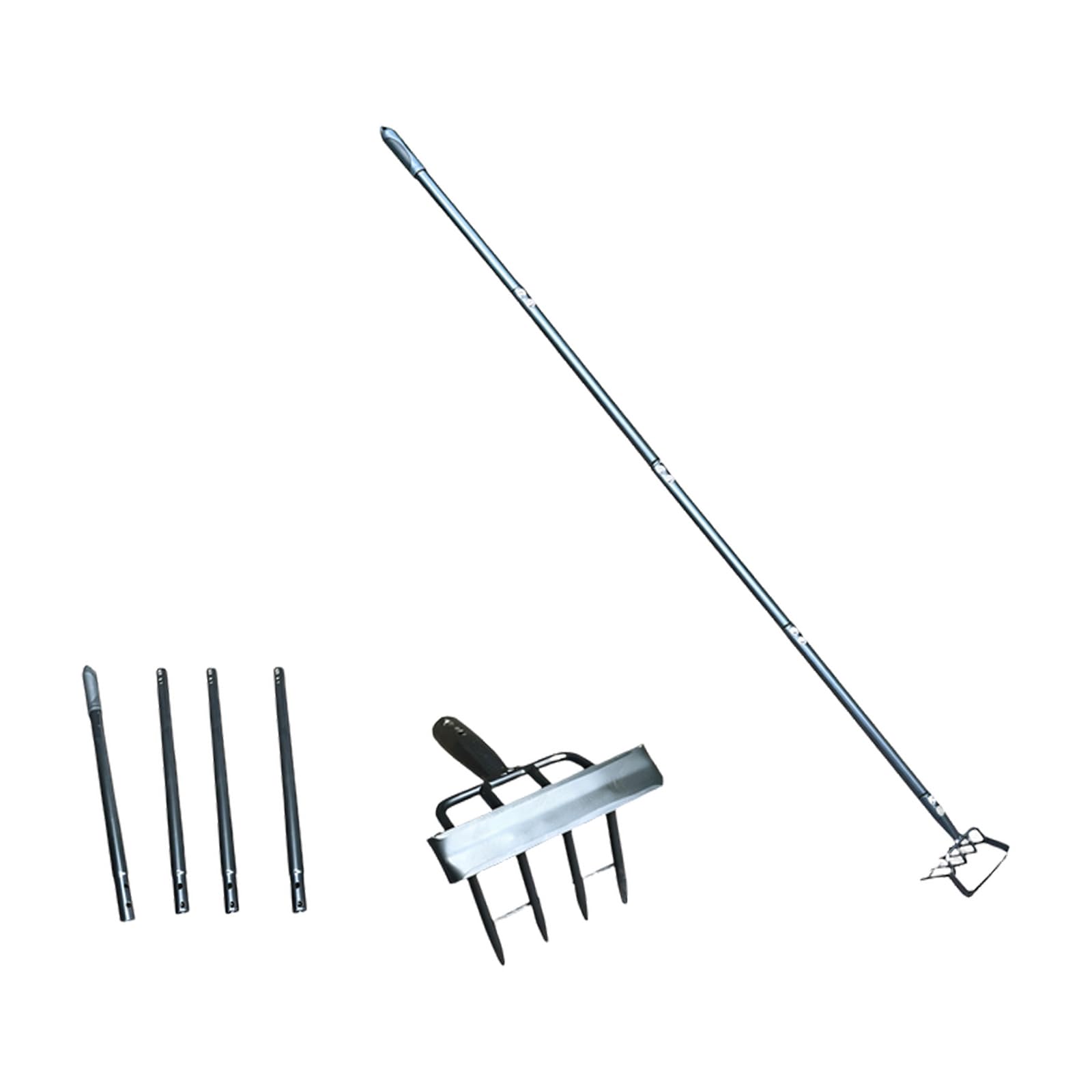 Zxfdsfdbnm Multipurpose Weeder With Scraper For Efficient Yard Maintenance And Comfort Heavy Duty Digging Fork Set