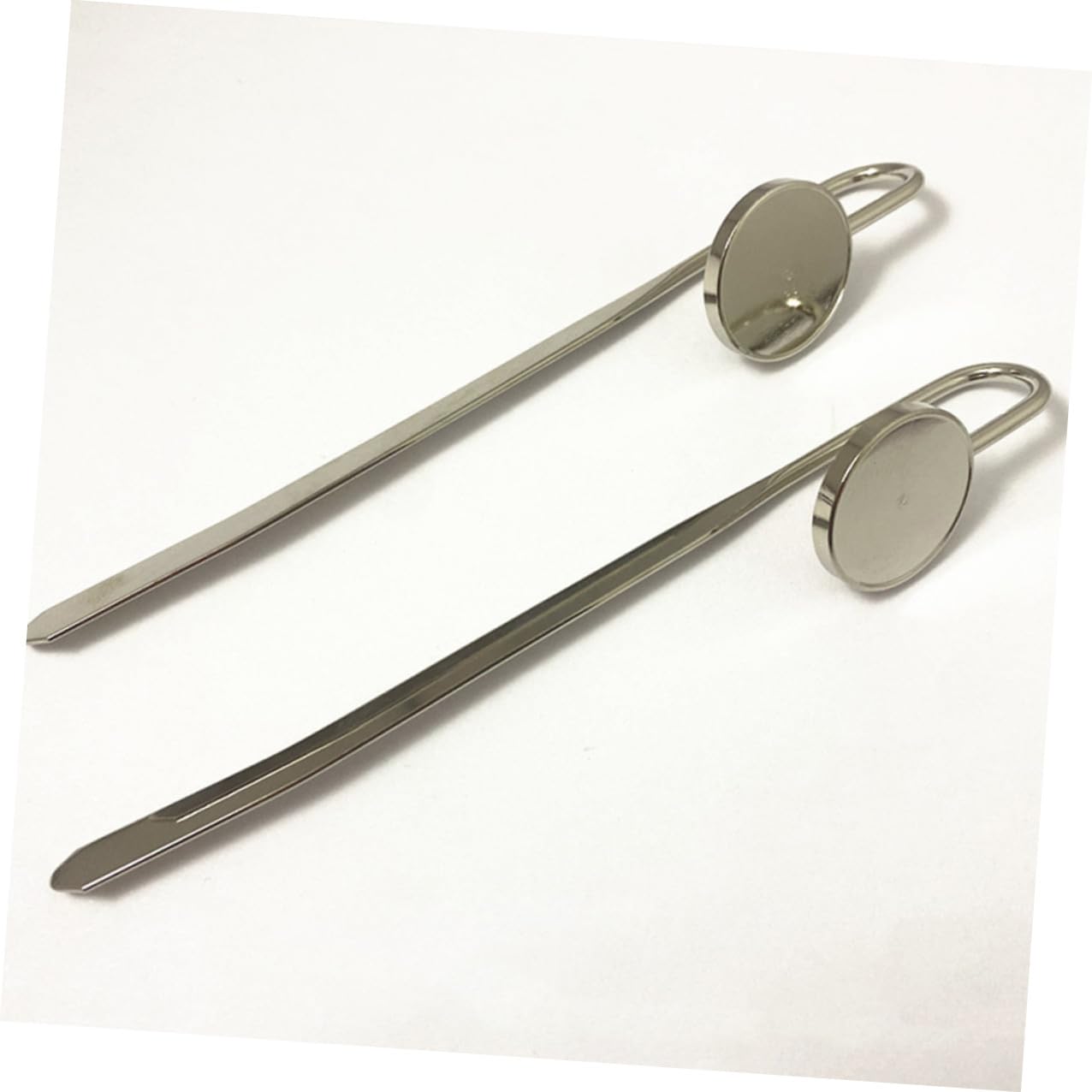 24 Stück Metall-lesezeichen mit Gebogenem Haken DIY Lasergraviert Rund Dekorative Buchzeichen für Männer und Frauen Erinnerungsgeschenk für Abschluss und Jubiläum