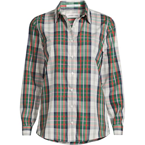 Image of Lands' End Women's Pinwale Cord Long Sleeve Shirt