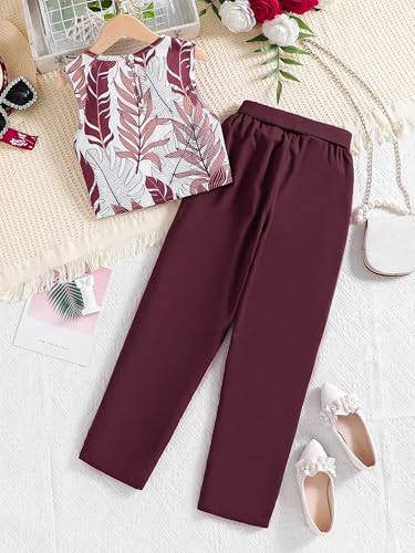 Image of Tagas Girls TOP AND PANT|COORDINATED OUTFIT FOR GIRL| DRESS FOR(GIRLS)| TOP WITH PALAZZOS FOR GIRL'S|(GTP)