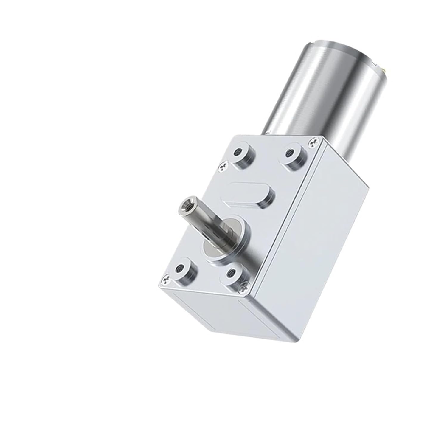 JGY370 DC 6V 12V 24V High Torque Speed Reducer Metal Worm Gear Box Motors Reversible Low Speed Worm Gear Motor 6RPM to 375RPM 1Pcs(6RPM_12V Single Motor)