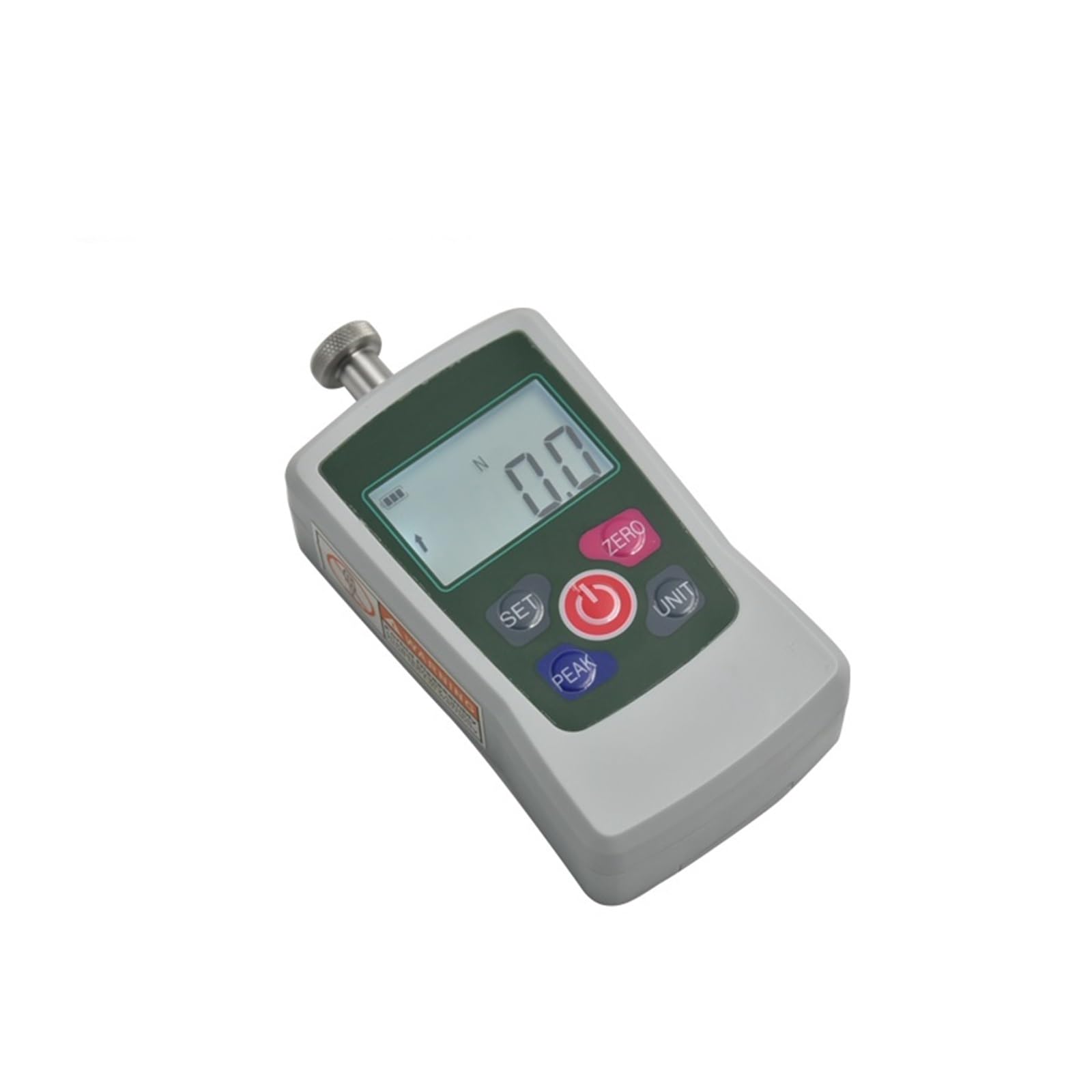Dinamómetro, Medidor de fuerza gatillo, dinamómetro pistola profesional cuatro unidades con pantalla LCD grande for mecánica enseñanza escolar(AMF-20)