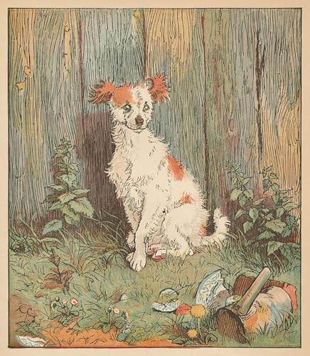 Affiche Chien Errant pour Décoration Chambre Ambiance Vintage