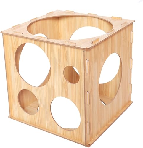 Gadpiparty Soporte de arco de caja para decoración de arco de boda, decoración de boda, caja de medición de globos, medidor de globos plegable, arco