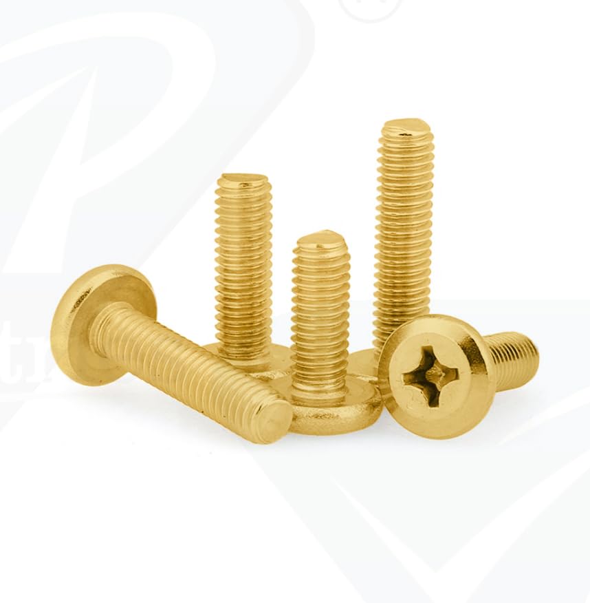 Image of Rely⇒VP INDUSTRIES (Pcs-25) M6x25 mm JCB Philips Flat Head Screw Fastener Bolts | Flat Head Furniture Bolt Crib Bunk Bed Furniture Cot, Barrel Bolt, High Tensile Carbon Steel 10.9 Grad