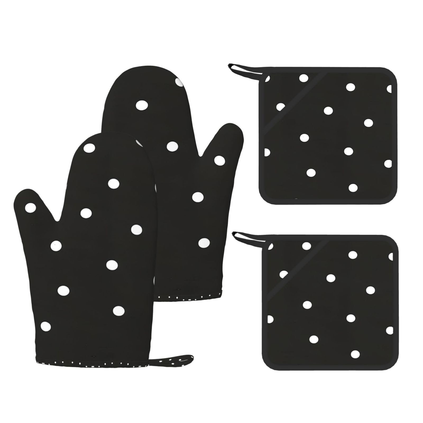 Gants de cuisine antidérapants pour éviter brûlures et chutes de plat