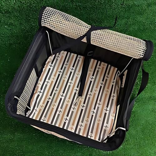 São Pet Bolsa Aerial Para Transporte De Cães E Gatos Em Avião (36X33X23 Cm) Preta
