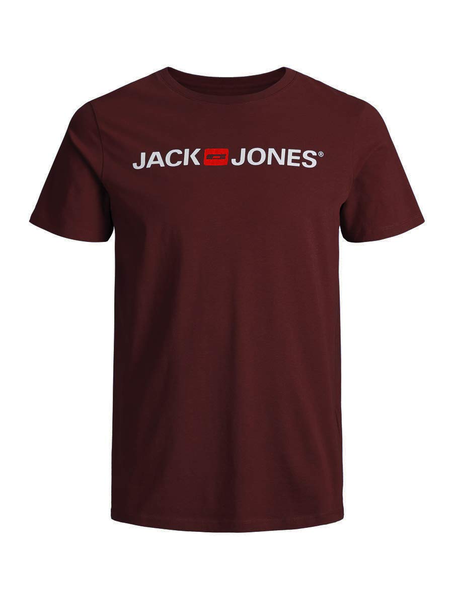 JACK & JONES Men's JJECORP Logo TEE SS Crew Neck, Port Royale/Reg, XS