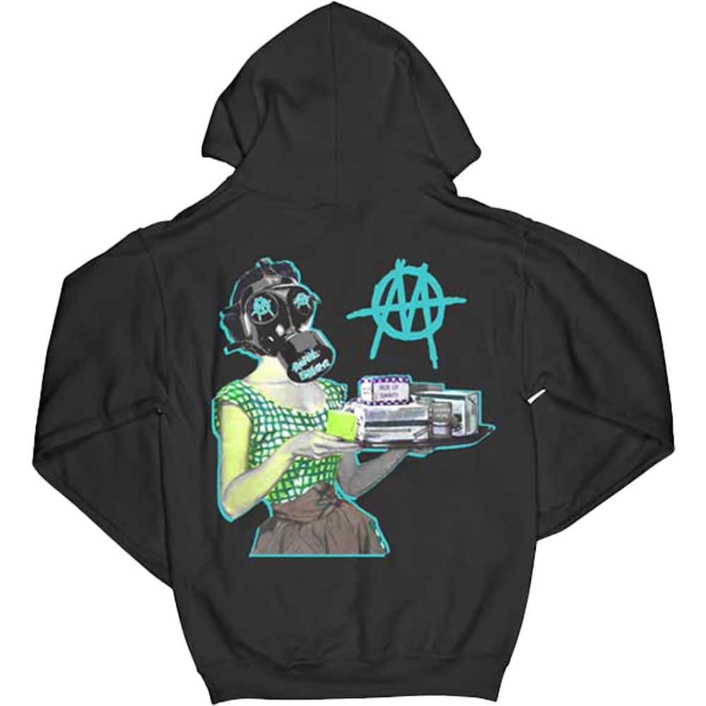 Ministry Kapuzenpullover Moral Hygiene Gasmask Band Logo offiziell Herren S
