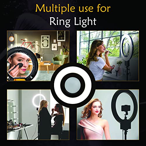 KODAK R7 20 Ring Light with Flexible Smartphone Holder, DSLR Camera Holder, Double Side Mirror, Wire amazinggiftidea-com