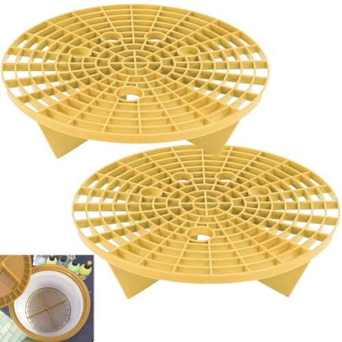 Comioke Pantalla de filtro de arena para lavado de coche, 2 piezas de inserto de cubo de lavado de coche, trampas de grano de inserción de cubo automotriz, inserto de protector de arena, sistema de