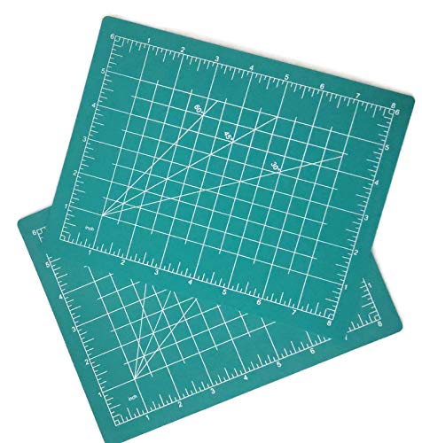 Tabla de cortar rectangular con diseño cuadriculado miniatura 1