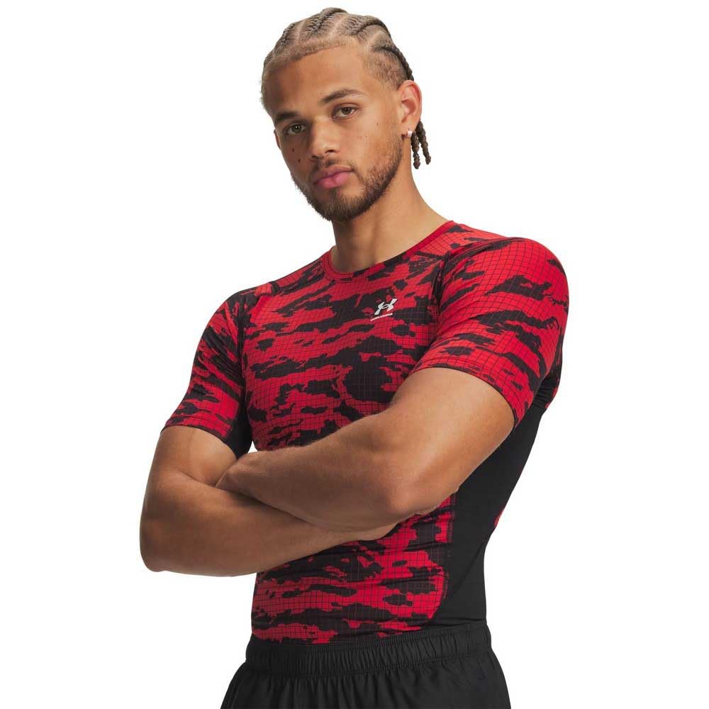 Under Armour HeatGear Printed Short Sleeve T-Shirt S