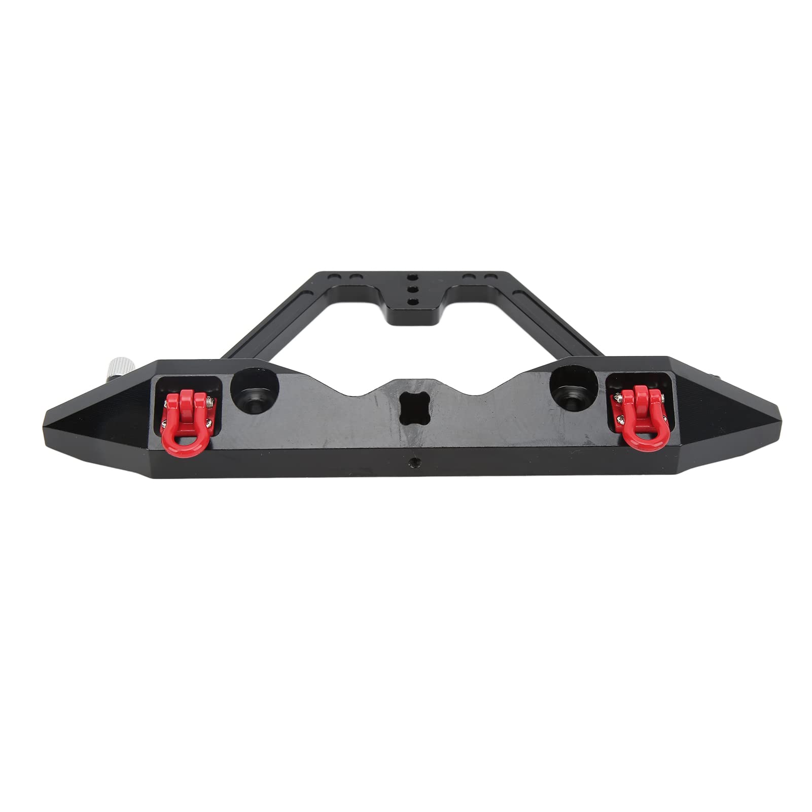 Metalowy zderzak tylny z zestawem bagażnika do przyczepy LED, metalowy tylny zderzak RC z bagażnikiem LED, zderzak ze stopu aluminium dla 4 SCX10 90046