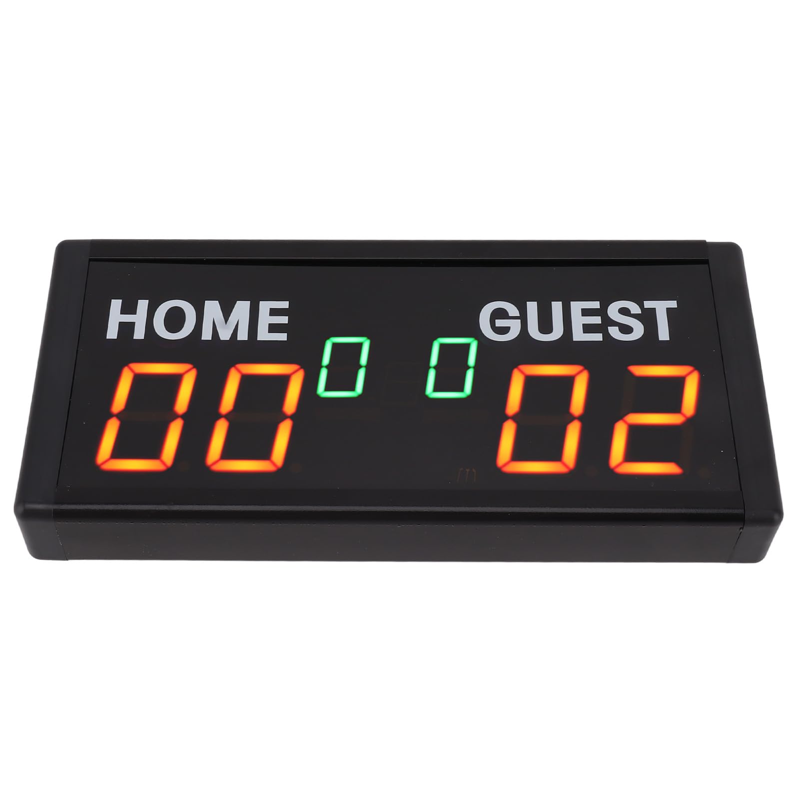 Tissting Sport Score Anzeige mit Fernbedienung - 4,6 cm LED Digitalanzeige für Badminton Basketball Fussball Indoor Sportarten mit Aluminiumrahmen