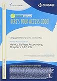 CengageNOWv2 for Heintz/Parry's College Accounting, Chapters 1-27, 2 terms Printed Access Card