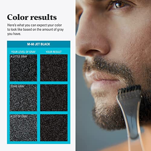 Just For Men CQ04906 Mustache & Beard, Beard Dye For Men With Brush Included For Easy Application, With Biotin Aloe And Coconut Oil For Healthy Facial Hair thumb #5